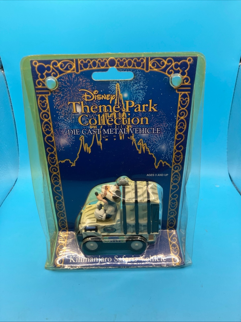 Disney Kilimanjaro Safari Die-Cast Truck in Blue and Beige